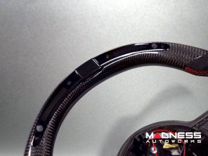 Alfa Romeo Stelvio Steering Wheel - Carbon Fiber - w/ LED Functions - QV Models